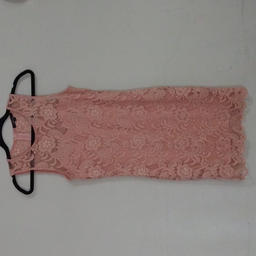Pink Lace Dress 🖤